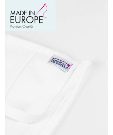 Buy Speidel Mouth-Nose Mask with Pearling Coating - Washable Premium Cotton Face Masks (5 Pack White) - International Shipping Available - Buy Online on GoSupps.com