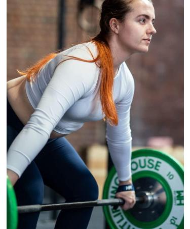 Weightlifting House Olympic Wrist Straps | Snatch, Pulls, Deadlifts | Black - Buy Online on GoSupps.com