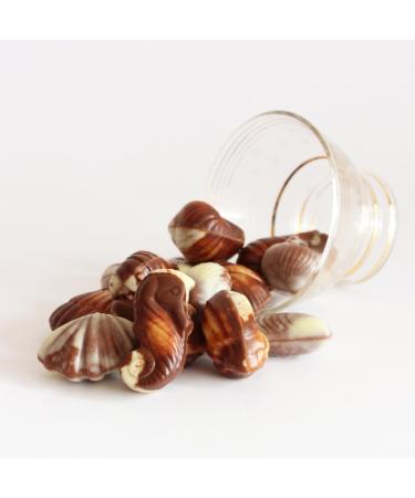  GuyLian Guylian Seafood Nougat Dark Praline 225g - Premium Belgian Chocolates in 72% Fine Dark Chocolate with Nut Nougat Filling (1 x 225g) - Buy Online on GoSupps.com