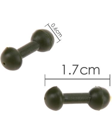 Newshot 20 Chod Heli Beads - Carp Fishing Line Protectors for Helicopter & Zig Rigs with Clips | International Shipping - Buy Online on GoSupps.com
