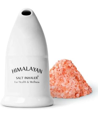 Himalayan Salt Inhaler - Ceramic Pink Crystal Salt for Respiratory Health & Stress Relief | Medium | Made in Pakistan - Buy Online on GoSupps.com