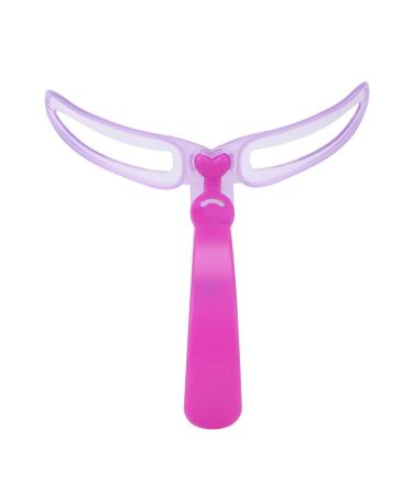 Sonew 8pcs Eyebrow Stencil Reusable Eyebrow Template Three Dimensional Eyebrow Shaping Kit Reusable Eyebrow Stencil with Handle and Strap