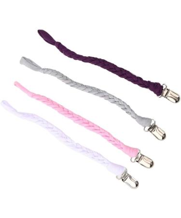 Baby Clip DIY Universal Braided Chain - Anti-Lost Bottle Leash & Infant Safety Holder for Boys & Girls - Buy Online on GoSupps.com