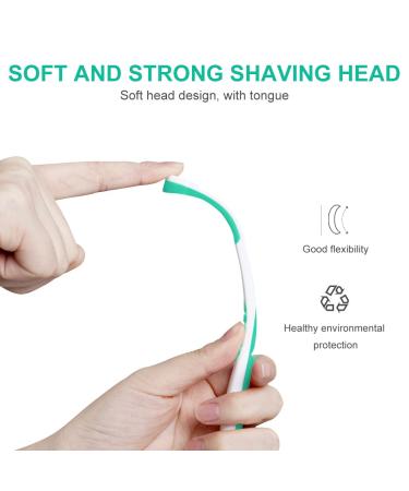 Adult Tongue Scraper Cleaner - Fresh Breath Tongue Brush (6 Pack, Random Color) - Buy Online on GoSupps.com