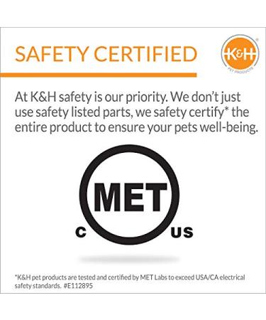 K&H Pet Products Heated Pad for Small Animals - 9x12 Inches, Tan - Buy Online on GoSupps.com