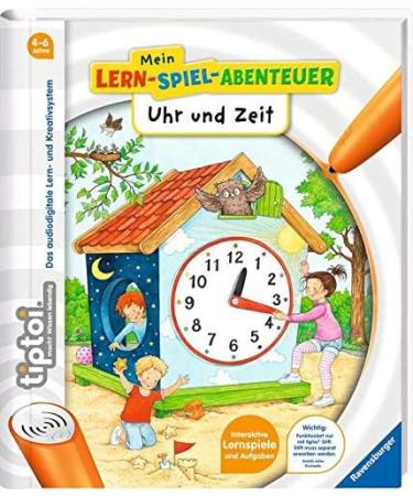 Ravensburger tiptoi Book: My Learning Game Adventure | Clock & Time + ABC Letter Poster for Kids (Ages 4-6) - International Shipping Available - Buy Online on GoSupps.com