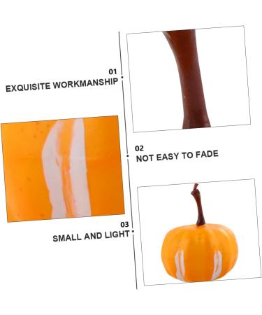 PRETYZOOM 60 pcs Halloween pumpkin simulation small pumpkin halloween manual Accessories little pumpkin pumpkin Halloween pumpkin decoration fake pumpkin simulation pumpkin Foam decorate Yellowx3pcs 2.2X3.4CMx3pcs - Buy Online on GoSupps.com