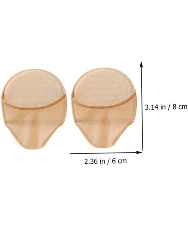 minkissy 16 Pairs Half Socks Ballet Socks Heel Caps for High Heels Metatarsal Cushions Ball Washable Metatarsal Pads Foot Protectors for Feet Non Socks Silicone Padded Breathable Women's - Buy Online on GoSupps.com
