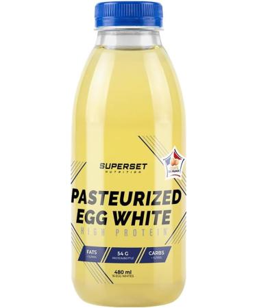 Superset Nutrition | Blancs D'oeufs Pasteuris s (480ml) | Blancs d' uf liquides | 54g de prot ines 100% blancs d' ufs par bouteille 480 ml (Lot de 1) - Buy Online on GoSupps.com