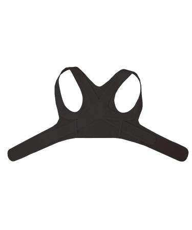 Spine Corrector - Adjustable Back Brace Back Stretcher Breathable Corrector for Men Teens Black X-Large - Buy Online on GoSupps.com