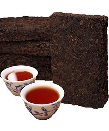 Buy Premium Old PU'er Tea 250g | Authentic Chinese Black & Green Tea | Herbal Puerh Tea Brick for Health & Wellness - Buy Online on GoSupps.com
