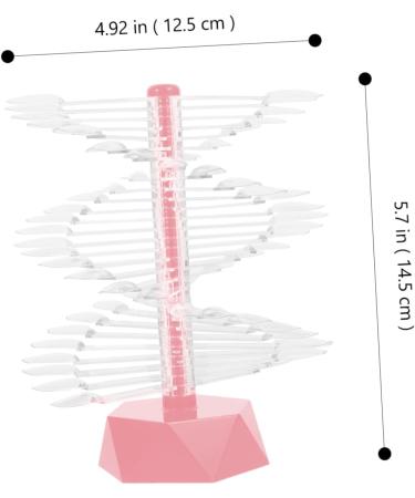 minkissy Spiral Nail Color Display Stand Nail Display Stand Holder Spiral Nail Practice Holder Nail Sample Sticks Nail Practice Stand Nail Tips Display Stand Decorate Acrylic Modeling 6.2x6.2cm Pink - Buy Online on GoSupps.com
