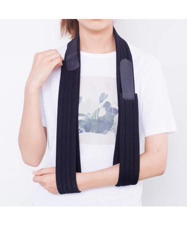 Shoulder Surgery Sling - Adjustable Arm Support for Broken Shoulder | Left & Right Arm Brace - Comfortable & Durable Suspension Sling - Buy Online on GoSupps.com