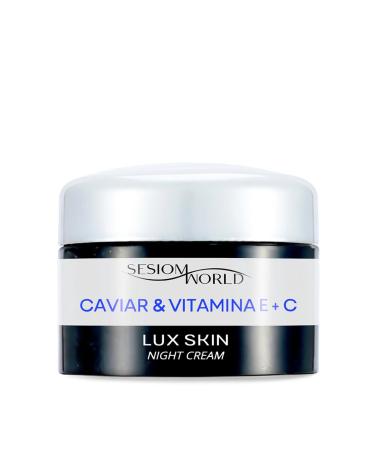 sesioMWorld Caviar & Vitamin E+C Night Face Cream 125ml SESIOMWORLD