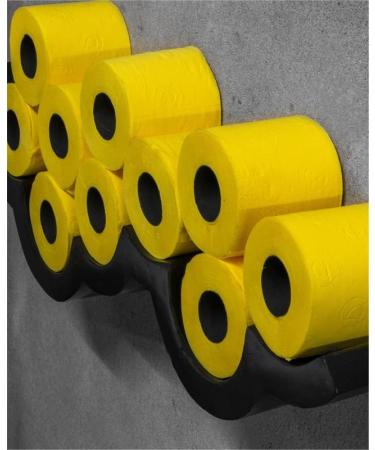 Renova Luxury Colored Toilet Paper - Soft 3-Layer Rolls in Blue Green Red Orange Pink Yellow Black | 3 Rolls - Perfect Gifts - Buy Online on GoSupps.com