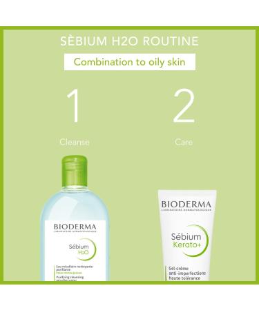 BIODERMA S BIUM H2O 100ml | Nettoyante et d maquillante Purifie en douceur | Peaux mixtes grasses ou imperfections Frais 100 ml (Lot de 1) - Buy Online on GoSupps.com
