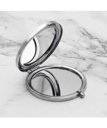 Howson London Personalized Compact Mirror for Girl | Birthday, Valentine's Day, Wedding Anniversary, Mother's Day | Customized Gift for Her, Mum, Bridesmaid, Friend - Hearts - Buy Online on GoSupps.com