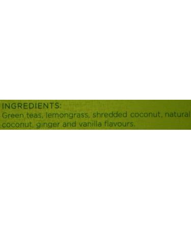 Harney & Sons Green Tea with Coconut, Ginger & Vanilla - 30 Sachets - Premium 2.67 oz - Buy Online on GoSupps.com