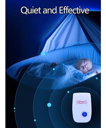 Ultrasonic Pest Repellent 6 Pack - Indoor Pest Control for Home, Kitchen, Office, Warehouse, Hotel - Mosquito Repellent - Effective Pest Repeller - Buy Online on GoSupps.com