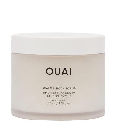 OUAI Scalp & Body Scrub. Deep-Cleansing Scrub for Hair and Skin that Removes Buildup, Exfoliates and Moisturizes. Made with Sugar and Coconut Oil. Free from Parabens, Sulfates and Phthalates (8.8 Original