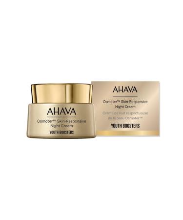 AHAVA Osmoter Night Cream - Skin-Responsive Formula with Smartium Technology | 1.7 Fl.Oz - Boosts Renewal & Luminosity for Radiant Skin - Buy Online on GoSupps.com
