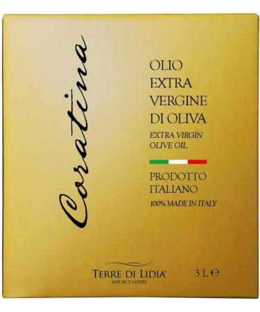 Terre Di Lidia - 1 x 3 Liters - Extra virgin olive oil - Spineto - Bag in Box 3 L - 100% Italian product - Cultivar Coratina - 2023/2024 campaign - Buy Online on GoSupps.com