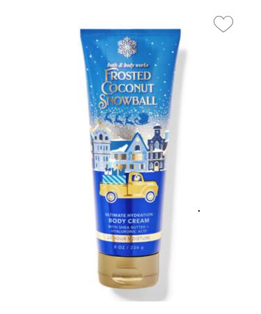 Bath & Body Works -Frosted Coconut Snowball - 3 Piece Bundle - Spray - Body Cream - Shower Gel - Full Size and Hello Gorgeous Gift Bag. - Buy Online on GoSupps.com