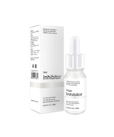 JAWSEU Hair inhibitor 10 ml hair growth inhibitor hair inhibitor essence hair removal repair serum reliably mild easy to use no irritation legs back for arms and face