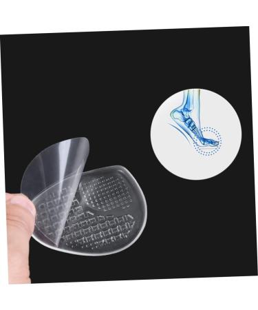 FOMIYES Bridal Shoe Pads - 2pcs Silicone Gel Inserts for Women | Non-Slip Cushion for Heels & Dress Shoes - Buy Online on GoSupps.com