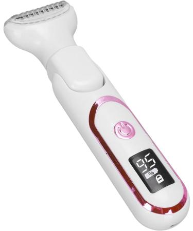 Pongnas 5 In 1 Electric Body Hair Trimmer Epilator for Female Men Wet Dry Use Pubic Hair Trimmer Bikini Trimmer with Replaceable 4pcs Cutting Heads - Buy Online on GoSupps.com