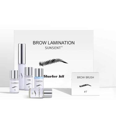 Eyebrow Lamination Kit SUNSENT Brow Lamination Kit Professional DIY Eyebrows Lift Styling Kit for Fuller and Messy Eyebrows Lasting 8 Weeks Suitable for Salon Home Use set A - Buy Online on GoSupps.com
