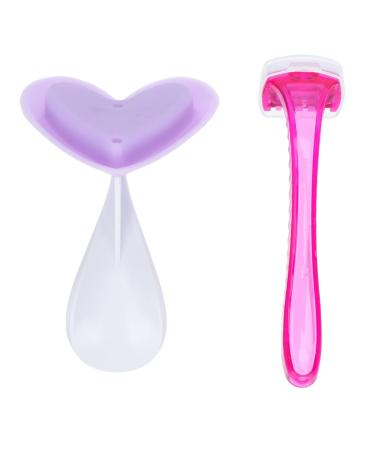 Dressoos 1 set of intimate area trim women razor hair clipper for bikiniZone razor razor razor single -in -wayan facial epilier pubic pubic razor razor for paragraph 9x2.3cm sorted color