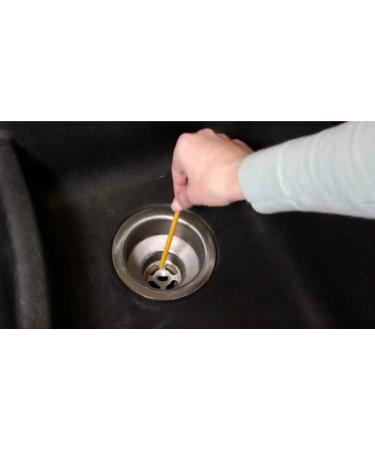 Sani Sticks Lemon Scent Keep Your Drain Pipes Clear Odor-Free and Prevent Clogs Sink Sticks Drain Deodorizer for Tub Sink Drain (Lemon) - Buy Online on GoSupps.com