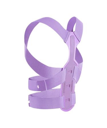 Buy MILISTEN Adjustable Back Brace & Posture Corrector for Women - Purple Lumbar Support Holder 42x48cm | International Shipping Available - Buy Online on GoSupps.com