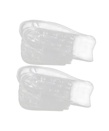 1 Pair Booster Pad Heel Pads Shoe Height Heel Inserts for Height Shoe Lifts for Women Uneven Legs Heel Lifts for Shoes Sole Protector Half Shoe Inserts Increased Insole Women's TPR