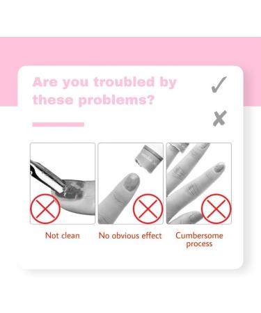 Hanyousheng Acrylic Gel Polish Clips - 10 PCS Nail Art Remover Soak Off UV Manicure Wrap Tool in Rose Red - Buy Online on GoSupps.com