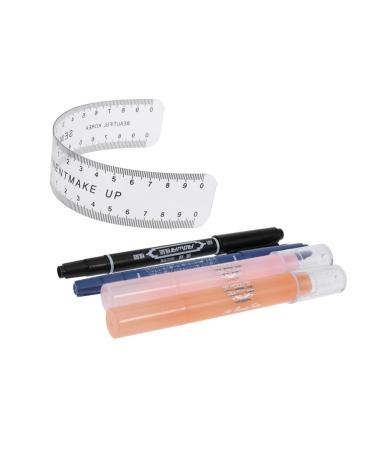 FOMIYES Eyebrow Pencil Ladies Eraser Kit Makeup Oil Microblading Pen Wmtz_ Eyebrow Ruler Permanent for Marker Eyebow Kit medium As Shown