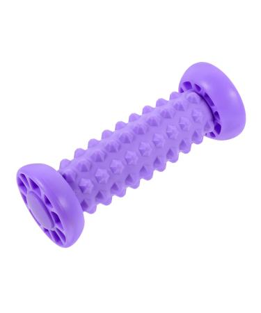 Minkissy foot roller foot massage roller Manual deep fabric foot massage devices acupressure trigger point therapy foot massage roller stick leg roller massage devices for foot vault-derse purple violet