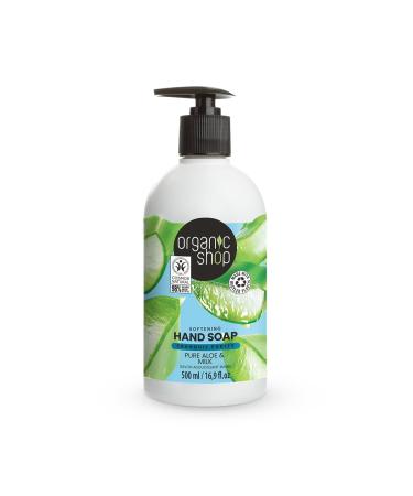 Softening Hand Soap Organic Aloe & Milk 500ml
