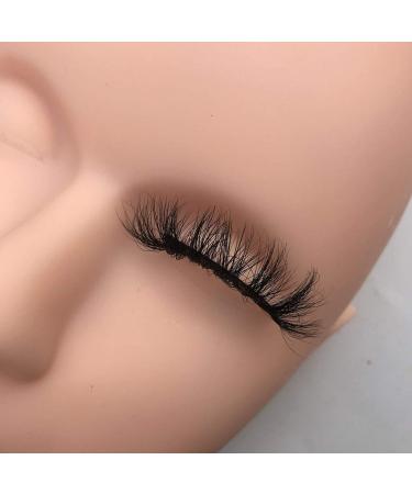 BEAUTY4YOU 100% Siberian 3D Mink Fur Eyelashes - Handmade, Natural Daily Wear, Cruelty-Free False Eyelashes - Wholesale Pack of 10 Styles - Buy Online on GoSupps.com