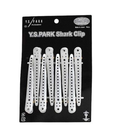 Y.S.Park Shark Clips Silver (8)