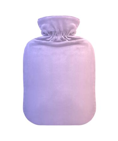Lila pink gradient heat bottle with reference heat bottles for pain relief heat bottle water bag feet and bed warmer for cramps 1l