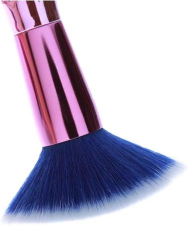 Panysilioer 10 Pieces of Makeup Brush Eye Shadow Blush Foundation Makeup Brush Professional Face Makeup Tool Blue Pink - Buy Online on GoSupps.com