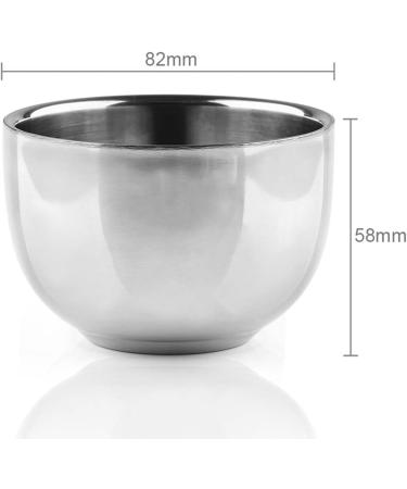 Layhou Metal Shaving Brush Stand & Bowl Set - Premium Razor Brush Holder & Soap Cup for Men - Best Barbershop Grooming Tools - Buy Online on GoSupps.com