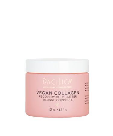 Pacifica Beauty | Vegan Collagen Body Butter | Hydrating  Nourishing  Moisturizer | Long-Lasting Hydration | Cream Lotion for Dry Skin | Light Floral Scent | Paraben Free | Vegan + Cruelty Free