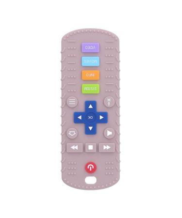 Controlled biting toys precisely precisely hand soft odorless flexible baby bite toys made of silicone for toddlers for at home (light purple)