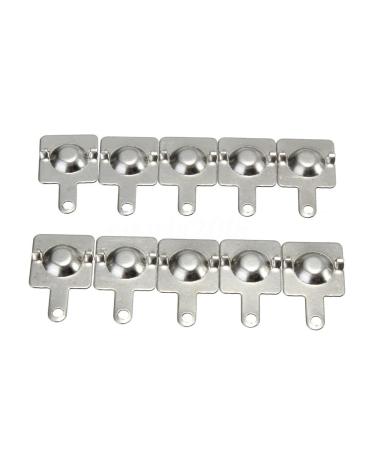 Metal Springs - 10 Pairs Silver Battery Spring Contact Plate Replacement (14.5x9mm) for AA/AAA Batteries | International Shipping Available - Buy Online on GoSupps.com