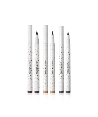 MAEPEOR Freckle Pen Dark Brown - Waterproof Faux Freckles Makeup for Sunkissed Skin - Longlasting Soft Dot Pen for Beginners and Pros (0.11 oz) - Buy Online on GoSupps.com