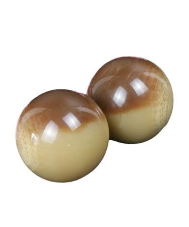 CLISPEED 2 pieces horn fitness ball handle horn imitation