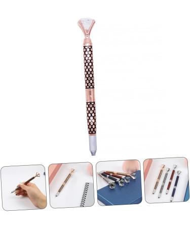 Healeved 3 Eyebrow Pen Makeup Tool Crystal Aluminum Alloy Brow Pencil Eyebrow Kit Golden - Buy Online on GoSupps.com